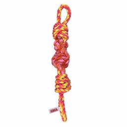 KONG Rep Bunji Rope Toy For Dogs Orange Mix